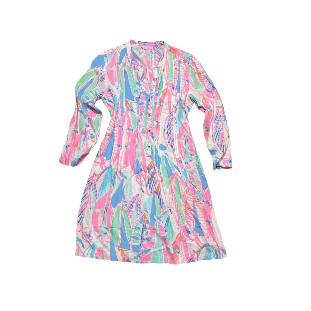Lilly Pulitzer Resort Rayon Dress Women’s Small - Picture 2 of 10